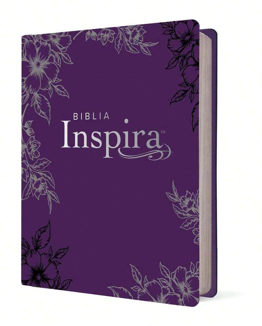 Biblia Inspira Lavanda con filament, NTV, Tapa dura, Letra de 8 puntos - Libro único - Ver 1