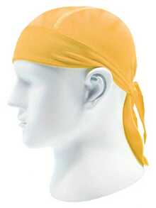 1 件户外运动速干头带/头巾，防紫外线，吸汗，透气，纯色海盗头巾 - 彩色 - 查看 6