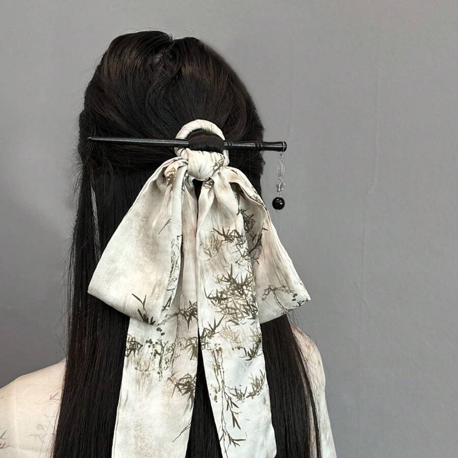 Hair Pins - 淡雅竹淺棕 - 查看 1