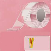 Kit de Fitas Adesivas Nano com Bolhas para Crianças, Kit de Fitas Adesivas com Bolhas Nano com Glitter, Argila, Adesivos Fofos e Ferramentas de Acessórios, Artesanato de Fitas Adesivas Nano para Crianças, Adolescentes e Meninas (Cor do Conjunto de Acessórios Aleatória)