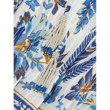 FARM Rio Ana Tapestry Cotton-Blend Blouse - 米白色 - 查看 7