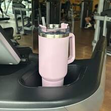 1 件 1200 毫升/40 盎司手柄保温杯，304 不锈钢真空保温车载旅行杯，可保温/保冷