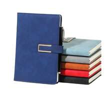 1 件 Ins 风格 200 页高档仿皮封面笔记本，柔软人造皮革 A5 记事本，适合家庭、办公室和学习，适用于商务人士、学生、家庭用户、会议、日程安排、课堂笔记、日记、商务礼品、毕业礼物、学校用品、返校 - A5 - 查看 4