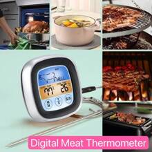 Digitales Lebensmittel-Thermometer, geeignet für präzises Garen von Fleisch und Grillen, Sofort-Ablesung Fleischthermometer, digitales Küchen-Thermometer, Ofenthermometer, digitales Lebensmittel-Kochthermometer