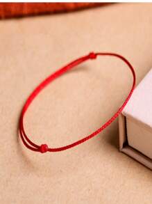 Schnüren-Armband mit Knoten Dekor,