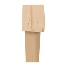 Men's Wedding Suit Three-Piece Suit, High-End New Chinese Style Dark Flower Pattern, Exquisite Metal Buckle Chain Closure Formal Suit, Suitable For Weddings, Parties, Any Formal Occasions - Màu be - Xem 6