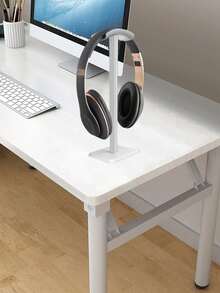 1pc Headphone Stand For Headset Gaming, Desktop, Cable Organizer - Multicolor - View 5