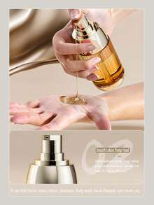 真空密封喷雾瓶，按压式喷雾瓶，化妆品面部喷雾器，旅行便携式保湿霜可补充喷雾容器，高端旅行套装，可携带上飞机，精华泵瓶，化妆品容器 - 彩色 - 查看 6