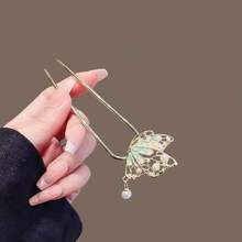 Hair Pins - 綠色 - 查看 5