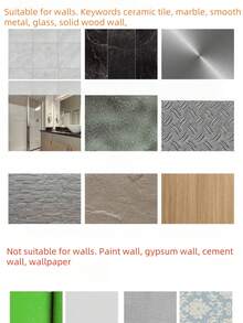 1个防锈淋浴角置物架，带挂钩，壁挂式粘胶淋浴收纳架，浴室储物架，壁挂式悬浮置物架() 浴室配件 浴室工具 - 黑色 - 查看 7