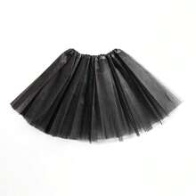 1 pezzo Gonna in tulle a 3 strati con fodera per adulti, costume da ballo natalizio retrò anni '80, gonna tutu gonfia per ragazze per primavera, estate, autunno e inverno
