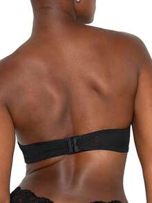 Smart & Sexy Women's Full Support Light Lined Strapless Bra, Support With Underwire For Exception Lift, Perfect For Weddings Halloween Christmas New Year