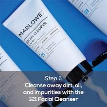 MARLOWE. No. 128 Men's Lotion With Sunscreen SPF 50, 3.4 Oz, Oil-, Lightweight Daily Face Moisturizer Men, Includes Natural Extracts To Hydrate, Nourish & Soothe - Best Sellers Kit - View 2