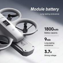 TOKQI I1PRO Dual Camera Drone With Obstacle Avoidance, Built-In Propeller Guards And Screen Remote Controller, 4-Axis Quadcopter, RC Airplane