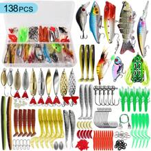 OPQ Lure Fishing Bait Kit, Suitable For Saltwater And Freshwater