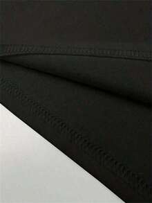 100% Cotton Funny Roller Skating Gift For S  Cool Roller Skate T-Shirt Street Hip-Hop Style Men's T-Shirt100% Cotton Men's Casual Printed Short Sleeves, Fashionable And Breathable Short-Sleeved Crew Neck T-Shirt - Black - View 5