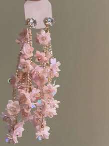 Boucles d'oreilles pendantes minimalistes à pampilles colorées en forme d'étoile, à la mode et polyvalentes pour femmes