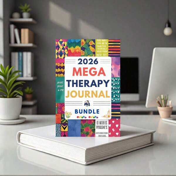 2026 Super Relaxation Diary: Colorful Mental Health And Self-Care Planner With Floral Geometric Patterns, Motivational Quotes - Inspirational Meditation Tool, Personal Growth Journal, Durable Cover, Guided Journaling, Aesthetic Style, Reflection Records, Suitable For Writing Enthusiasts School Supplies, Back To School