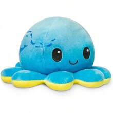 TeeTurtle - Reversible Octopus Plushie - Love + Hate - Cute Sensory Fidget Stuffed Animals That Show Your Mood - Valentine's Day!4 Inch - Hoàng hôn + Đại dương - Xem 6