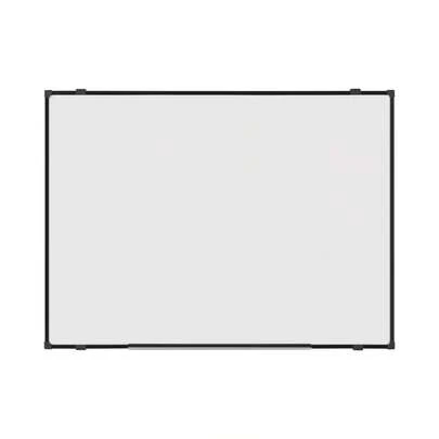 Bi-Office Quadro branco magnético Suri – 58 x 43 cm, superfície de aço laqueado, estrutura de liga de tecnologia preta