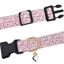 Collier de chien mignon avec motif panda. Colliers de chien réglables avec pendentif pour animaux de compagnie de petite, moyenne et grande taille comme Pit Bull/Bouledogue/Carlin/Husky