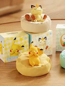 pokemon Figurina modello di Pikachu della serie Tempo libero Pokemon, in una posizione da sonno, come regalo