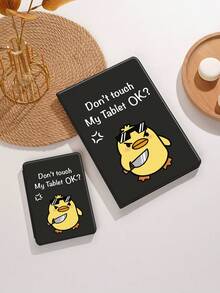 这款个性化鸭子卡通图案平板电脑保护套兼容 iPad 7/8/9/10.2 英寸、iPad 第十代、iPad (A16) 11 英寸第十一代（2025 年款）、Kindle Paperwhite 第十二代（2024 年款）、Kindle (第十一代)（2022 年款）以及 Galaxy Tab，并具备自动睡眠/唤醒功能。 - 彩色 - 查看 8