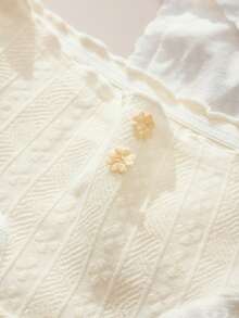 5件套女士三角裤，波浪蕾丝，可爱甜美图案设计，透气舒适的针织面料，白色内裤，粉色内裤，粉色花朵，女士可爱内裤，日常穿着，节日婚礼穿着，仙女风格