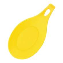 1pc Silicone Shelf Spoon Soup Spoon Holder Single Spoon Storage Tray Multifunctional Kitchen Dishes, Tableware Kitchen Tools Restaurant Kitchen Accessories 1pc Heat-Resistant Silicone Spoon Rest - Multipurpose Kitchen Mat For Spoons And Forks, Random Color Selection - Multicolor - View 16