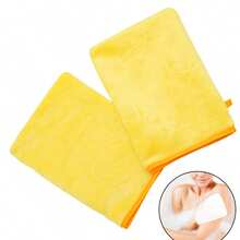 Luvas esfoliantes, luvas de banho, luvas esfoliantes para mulheres para remover pele morta e esfoliar o corpo