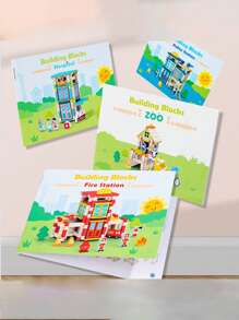 ¡Nuevo! Bloques de construcción de madera de mortaja y espiga - Set de Architect, rompecabezas 3D Castillo DIY juguetes creativosMM para niños de 3+ años de edad, regalo de cumpleaños/Día del Niño