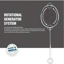 Yonex Badminton Racquet Astrox Attack 9 - Pearl White - View 3
