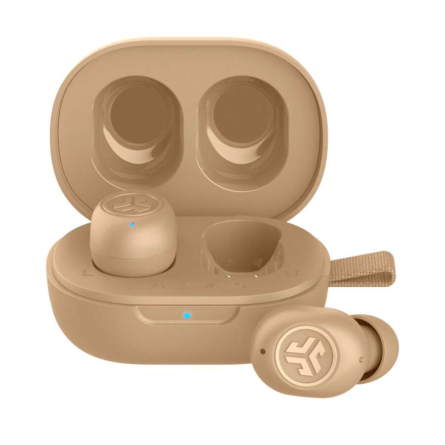 JLab JBuds Mini Tones True Wireless Earbud Headphones & USB Charging Case, World's Smallest Earbud*, IP55 Sweat And Dust Proof, Bluetooth Multipoint, Be Aware Audio, 3 EQ Sound Settings, Crystal Clear Calls - 728 N - 查看 1