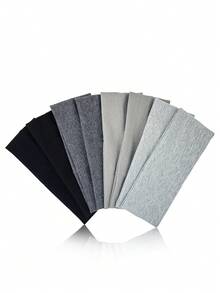 8pcs/Set Solid Color Breathable Moisture-Wicking Sports Headbands, Suitable For Gym, Workouts, Running, And Daily Wear Hair Band Turban Headband Sweatband, Hairband Fall Winter Hair Accessories For Women For Vacation Outfits Woman Elegant Scarf Women Bandanas Soft Headwrap