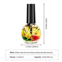 LIMEGIRL Cuticle Oil WIth Dried Flower - Revitalizer Cuticle Oil For Nails Hydrating Nail Cuticle Oil Cuticle Softener For Nails Nail Moisturizer, Nail Strengthener - Multicolor - View 9