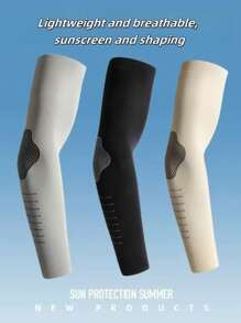Manicotti per braccia rinfrescanti, unisex, dalla vestibilità morbida e ampia, protezione UV, coperture per gomiti sportive e ciclismo, traspiranti ed elastici, adatti per l'estate