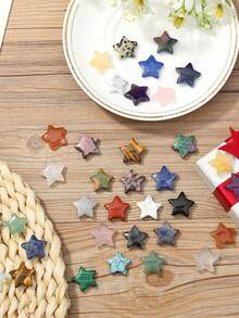 1/5/20/50PCS Star Opal Crystals, Healing Crystal Polished Stones, Replenish Sacred Meditation Energy, Reiki Balancing Mother's Day Crystals Gift For Women Men - Opal - View 6