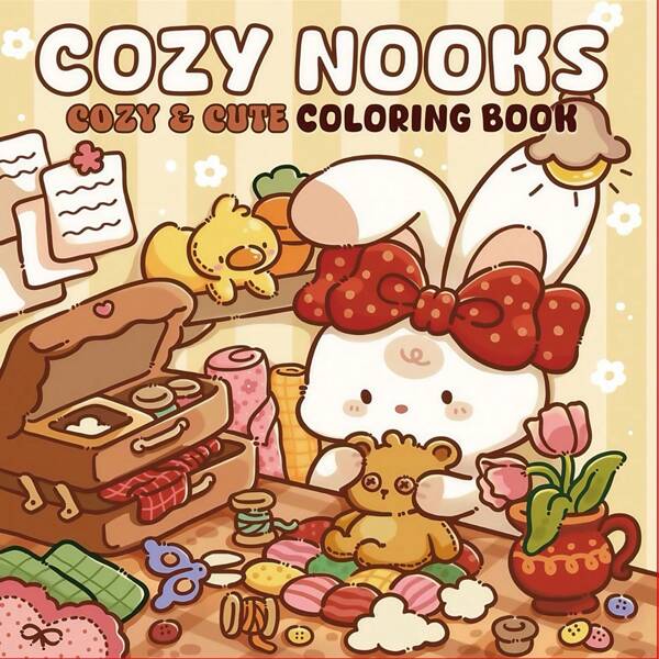 Cheekoo Cartoon Malbuch Set für Jugendliche, 120 Seiten Kunsttherapie Geschenk, kreative und stressreduzierende Aktivitätsmappe, Rückkehr zur Schule, Schulbedarf