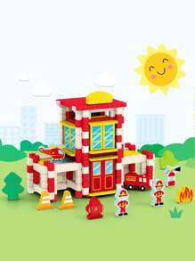 ¡Nuevo! Bloques de construcción de madera de mortaja y espiga - Set de Architect, rompecabezas 3D Castillo DIY juguetes creativosMM para niños de 3+ años de edad, regalo de cumpleaños/Día del Niño