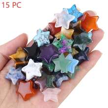 1/3/7/15/20 颗水晶和宝石星光疗愈水晶套装灵气脉轮保护抛光石冥想能量平衡水晶