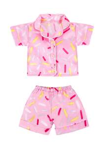 Conjunto de ropa para muñeca bebé realista recién nacida de 16 pulgadas, muñeca grande de 43 cm, traje de marinero a rayas de 2 piezas (la muñeca no está incluida) - Multicolor - Ver 6