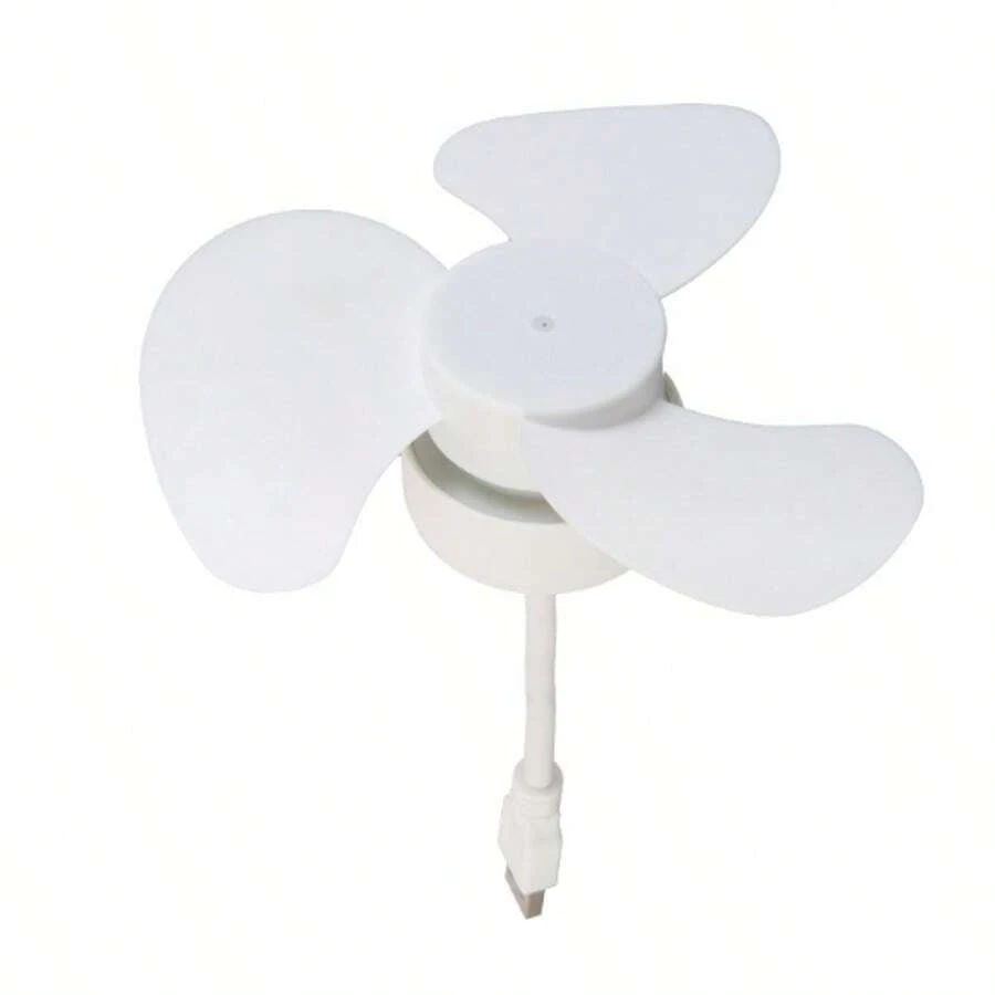 Mini ventilateur USB pour le camping et les voyages, ventilateur de refroidissement 2000 tr/min, flux d'air silencieux et puissant pour les téléphones et les ordinateurs portables