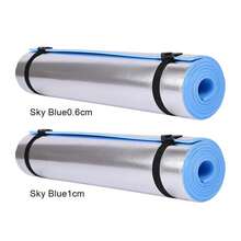 Waterproof Yoga Mat Moisture-Proof Yoga Mat Portable Aluminum Membrane Exercise Mat Multifunction For Camping Picnic - Blue - View 3