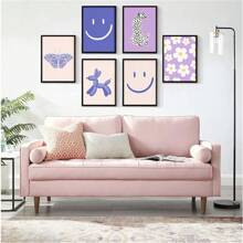 1 Pc Funny Girl Room Decor Wall Art Prints, Girly Wall Art Decor, Girl Playroom Posters Wall Decor,Home Decor ,Dorm Decor (Unframed-Style)