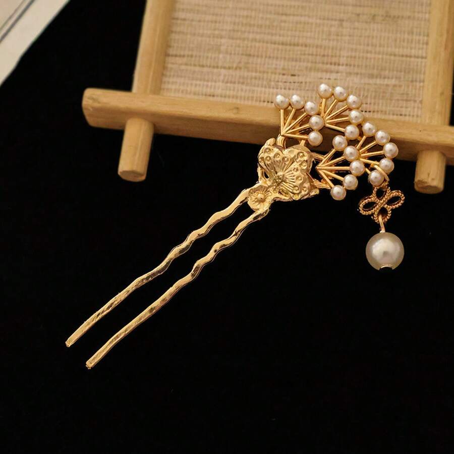 Hair Pins - 雪杉發簪[1支] - 查看 1