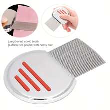 3pcs Lice Comb Set (Random Colors), Lice Care, Individual Packaging. Professional Stainless Steel Lice And Nit Comb, Round Pointed Tips To Remove Eggs, Providing Comfort - Multicolor - View 4