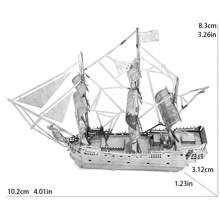 1 Set Of 3D Metal Puzzle Models, Taj Mahal, The Flying Dutchman, The Black Pearl, Challenging Adult Assemble Jigsaw Puzzles, Unique Crafts, Ideal Birthday, Holiday, Easter Gifts