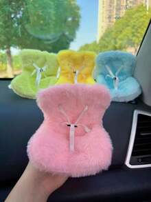 汽车娃娃座椅公仔座椅可爱玩偶出风口香薰摆件车内装饰小雕像摆件 - 彩色 - 查看 5