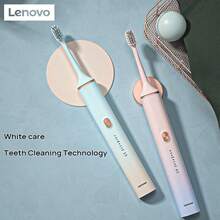 Lenovo A1PRO 高顏值仙女棒電動牙刷 | IPX7防水 | 杜邦柔毛 | 4模式智能潔齒 | 防磕牙提醒 | 30天續航 | 送閨蜜女友首選 - 黑色 - 查看 3