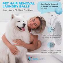 New  Reusable Laundry Dryer Bs - A Natural Alternative To Fabric Softener, Reduce Drying Time And Save On Energy, Soft Fluffy Clos, Fewer Wrinkl, Ls Static Cling (Pack Of 6) - Light Blue - 6-pack - View 4